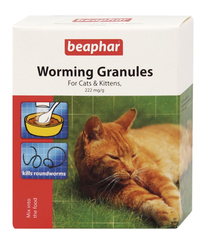 Beaphar Worming Granules For Cats And Kittens 4 Sachets